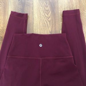 Lululemon high rise wunder under size 4!!